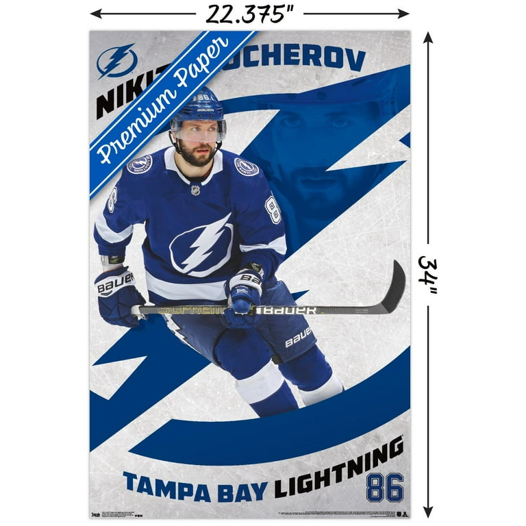 NHL Tampa Bay Lightning - Nikita Kucherov 19 Wall Poster, 22.375 x 34