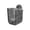 Gray, variant on Tissue Box PET Waterproof Suction Cup Mount,Wave Pattern Wall Holder Dustproof Organizer For Wet Wipes And Paper Towels(Gray)