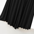 thumbnail image 7 of ylioge Pajama Shorts for Women with Drawstring Elastic Waist Casual Solid Color Loose Wide Leg Soft-Modal Knee Length Loungewear Pajamas Bermuda Short, 7 of 7