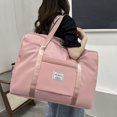 thumbnail image 2 of Bolso de mano de lona para mujer bolso de gimnasio impermeable bolso de mano Oxford bolso de moda para exteriores, 2 of 9