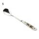 thumbnail image 2 of Twowood Hogar 5 PCS Cocina Utensilio Sopa Soup Spoons Rose Cerámica Mango Cuchara de acero inoxidable Conjunto Twowood 22578, 2 of 7