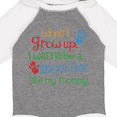 thumbnail image 4 of Inktastic Nurse Practitioner Like Mommy Boys or Girls Long Sleeve Baby Bodysuit, 4 of 5