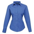 thumbnail image 1 of Premier Womens Poplin Long-Sleeved Blouse, 1 of 5