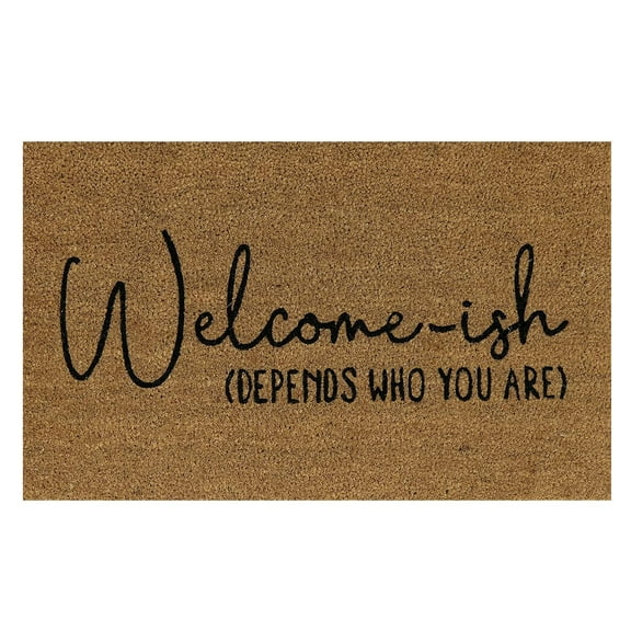 Winty Small Area Rugs,Outdoor Mat Non Slip Doormat,with Sayings Farm-House Coir Welcome Mat for The Front Door Decor Carpet