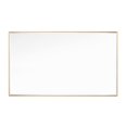 thumbnail image 5 of Rectangle Metal Framed Beveled Edge Bathroom Vanity Mirror 40"W x 24"H - Gold, 5 of 5