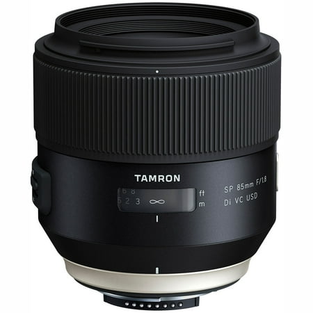 Tamron 85mm F/1.8 Di VC (Vibration Compensation) AutoFocus Ultra Silent Drive (model F016) For NIKON FULL FRAME DSLR CAMERAS With BONUS Tamron Tap-In Console, Sandisk 32GB Extreme SD Memory UHS-I
