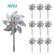 thumbnail image 1 of 10 Molinetes Reflectantes para Ahuyentar Aves - Ideal para Jardines, Huertos y Campos - Incluye Instrucciones Fáciles de Montar - Material Duradero y Ligero - Perfecto para Protección y Diversión, 1 of 5