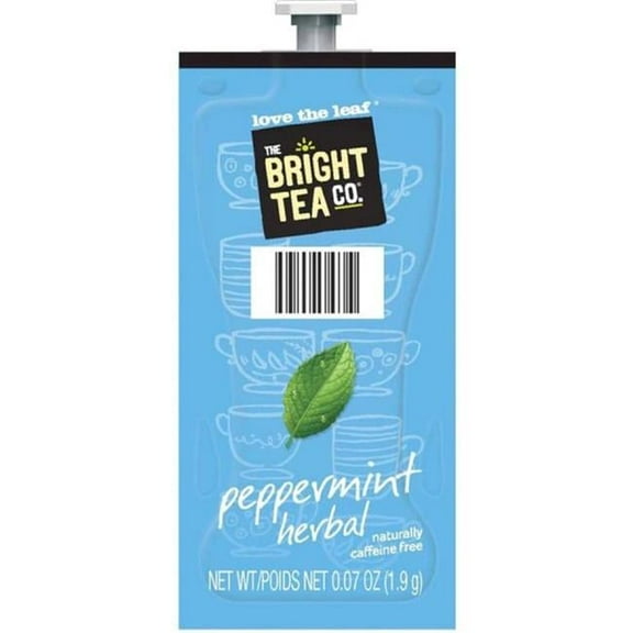 Fresh Pack Peppermint Herbal Tea - Pack of 100