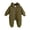 Green, variant on Girls' Jumpsuits & Rompers Fashion Girl and Boy Children' Casual Long Sleeved Warm Round Neck Jumpsuit New Casual Winter Jumpsuits White 3 Months