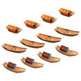thumbnail image 2 of EeaseMX 12 piezas de decoración de resina para acuario, adorables decoraciones para barcos, decoración de tanques, accesorios para acuario., 2 of 8