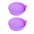 thumbnail image 1 of Posavasos para coche, posavasos para vehículo, inserto duradero y brillante, protector de almohadilla para taza de té, antideslizante, de silicona, Púrpura mayimx Posavasos para coche, 1 of 6