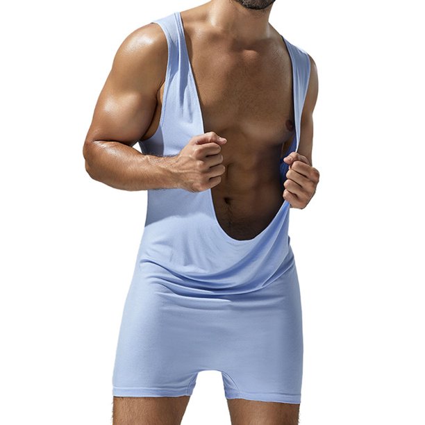 pstuiky Camisetas sin mangas, Mono de fitness para hombre, para hacer ejercicio en casa, con tirantes y pantalones cortos Tops elegantes para mujer l