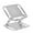 Silver, variant on Aluminum Alloy Cooling Pad Holder Desktop Bracket Adjustable Stand for Laptops
