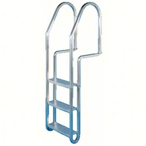 Dock Ladder,5 Step,c/w Quick Release,Aluminum