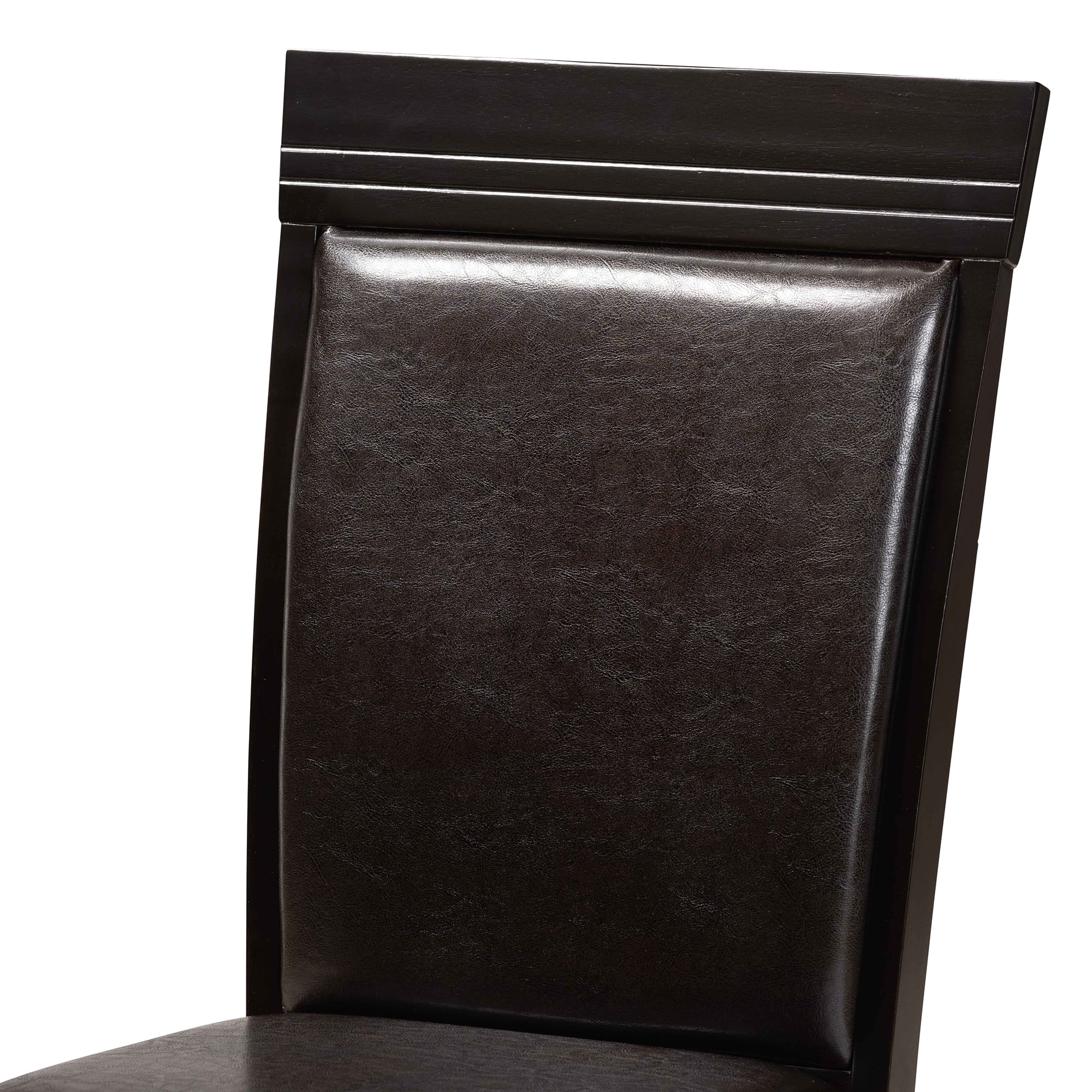 Baxton Studio Irma Modern Dining Set, Espresso Brown