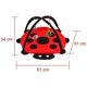 thumbnail image 2 of Juguetes para mascotas, escarabajos, gatos, tienda de campaña, rojo, gato, hamaca, juguetes con hamaca, juguetes, grueso, cama, casa, plegable, para gatos, 2 of 5