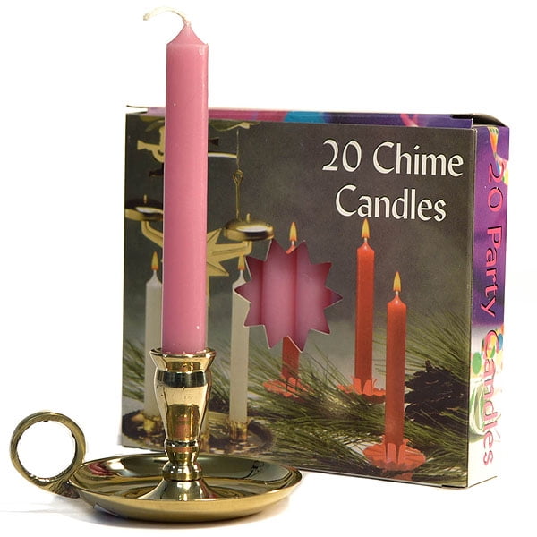 Black 20-Count Biedermann & Sons Chime Or Party Candles Case of 10 Black 20-Count Biedermann & Sons Chime Or Party Candles Case of 10