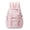 Pink, variant on Cute Lightweight Star Print Backpack for Students, Aesthetic Daypack with Pom Pom, Durable Bookbag for School, Travel & Daily Use,Back to School Gift