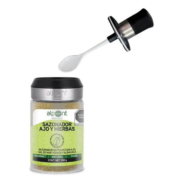 Alpont Sazonador Ajo Y Hierbas Condimento Gourmet 160 G