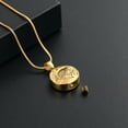 thumbnail image 6 of Sun Mountain and Sea Pendent for Ashes and Chain Cremation Jewelry for Ashes Perfume Memory Necklace for Men Women, 6 of 7