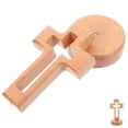 thumbnail image 3 of 1 Set Wooden Holy Cross Ornaments Cross Church Decoration Religious Adornments, 3 of 4
