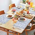 thumbnail image 3 of Spring Blue Floral Garden Placemats 12x18 Inches Set Of 4 Durable Placemats for Indoor Kitchen Dining Cute Funny Table Placemats, 3 of 5