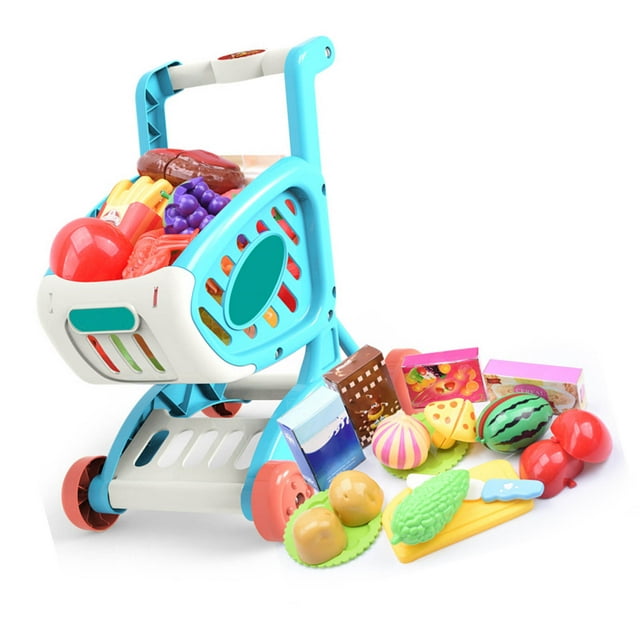 del carrito de compras de los niños del juego del carrito de la compra de los niños educativo para el hogar para los niños pequeños ANGGREK Otros