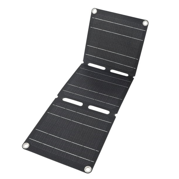 Panel solar plegable, panel solar portátil compacto ecológico de 30W IP68 impermeable para exteriores