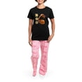 thumbnail image 4 of CafePress - Irishsetterboo2 Women's Dark Pajamas - Women's Short Sleeve Print T-Shirt and Pants Dark Cotton Pajama Set, 4 of 7