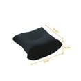 thumbnail image 3 of Magic Home Modern Sectional Sofa Togo Sofa Lazy Sofa Floor Sofa Foam Sofa Teddy Velvet Couch for Bedroom,Living Room,Apartment and Small Space,Ottoman,Black, 3 of 6