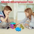 thumbnail image 4 of Juguete Sensorial De Burbujas De Empuje Para Autismo, Necesidades Especiales, Juguete Para Apretar De Silicona Para Aliviar El Estrés, Para El Hogar, La Escuela Y La Oficina Yuarrent FN005815-00, 4 of 6