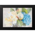 thumbnail image 2 of Loreth, Lanie 18x13 Black Modern Framed Museum Art Print Titled - Mid Summer Bloom Blues II, 2 of 5