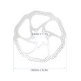 thumbnail image 2 of Tignapoo Hydraulic Disc Brake Set for Mountain Bikes - Aluminum Alloy Front & Rear Brake Calipers with 2 Brake Rotors, Black Finish, Includes All Necessary Hardware for Easy Installation, 2 of 6