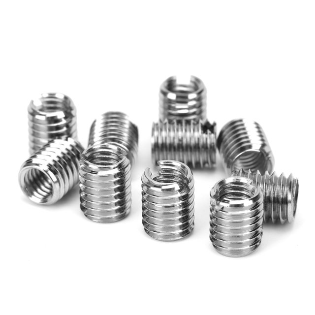 Thread Inserts,10Pcs Thread Inserts Coarse Male Female Thread Reducing Nut Stainless Steel Thread Reducing Nut Achieve More