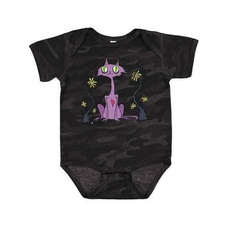 

Inktastic Creeper Cat Gift Baby Boy or Baby Girl Bodysuit