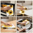 thumbnail image 5 of 6 Pcs Funny Kitchen Towels,White Sunflower Pattern Microfiber Dish Towels,Kitchen Tea Towels,Kitchen Towel Set (18" X 26"), 5 of 7