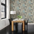 thumbnail image 3 of Brewster Marrakesh Blue Global Tiles Wallpaper, 3 of 6