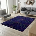 thumbnail image 2 of Retro 90S Arcade Rugs for Bedroom,Game Home Theater Non-Slip Bedroom Mat, Non-Shedding Indoor Floor Carpet for Entryway,Hallway, Kitchen, Laundry Room, Living Room 5x7ft, 2 of 6