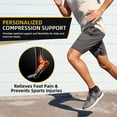 thumbnail image 6 of KkaFFe Ankle Support Brace Adjustable Compression Wrap for Men & Women, Black L for Sprain, Plantar Fasciitis, Sports & Daily Use, 6 of 10