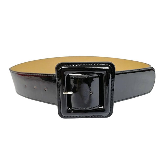 Elegant Women's Waist Belt Wide Designing Waist Chain Waistband For Office Meetings or Casual Outings Solid Sash White