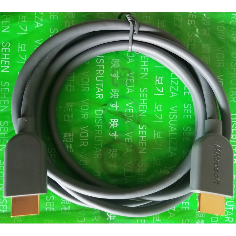 Genuine Official Microsoft Xbox 360 HDMI Cable