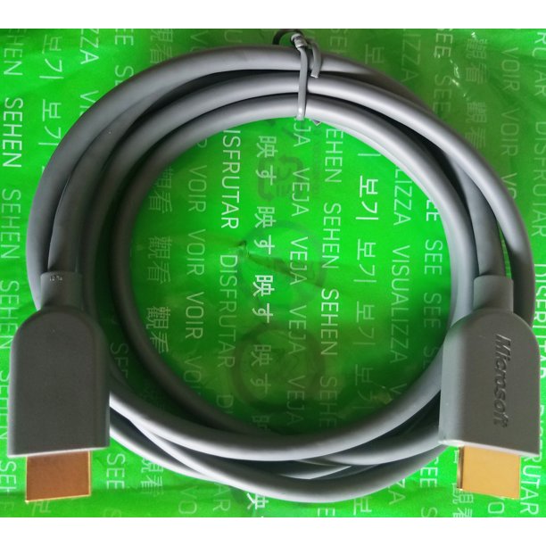 Genuine Official Microsoft Xbox 360 HDMI Cable