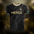 thumbnail image 5 of Zimjoy Men's 2026 Mexico Soccer Jersey Short Sleeve Crew Neck Training Shirt Breathable Sport Casual T Shirt for Soccer Fans Orange M, 5 of 8