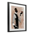 thumbnail image 3 of Stupell Industries Man Toast Cheers Black Framed Print Under Glass design by Manasseh Johnson Sr, 16 x 13, 3 of 10