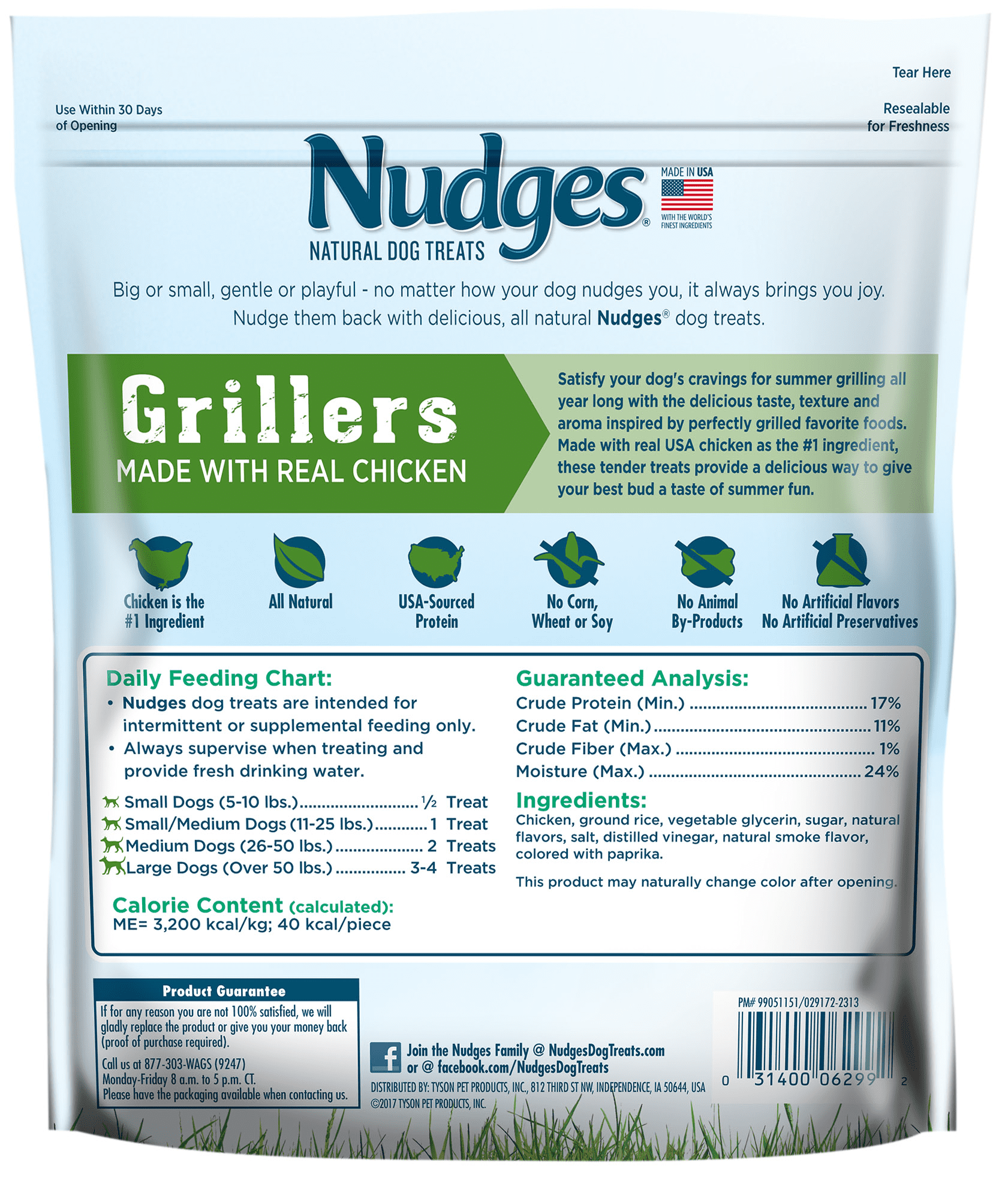 Nudges chicken grillers dog treats deals