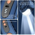 thumbnail image 3 of Ventilador Más Fresco Ventilador enfriador Pantalla digital Mini ventilador 2000 MAh Batería portátil (Azul), 3 of 7