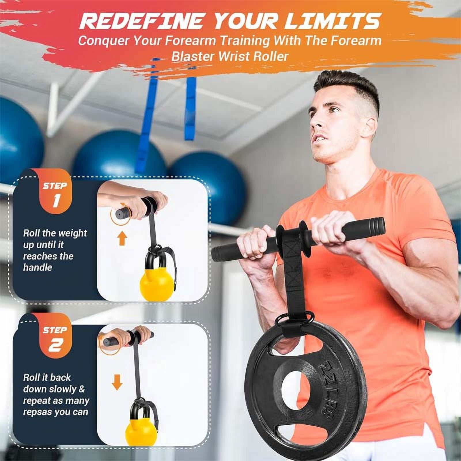 Forearm Trainer Wrist Strength Puller, Fitness Equipment For Grip Training, Adjustable Resistance Workout Tool