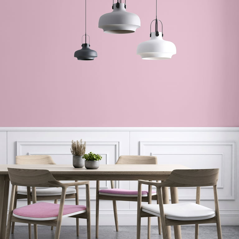 light pink interior
