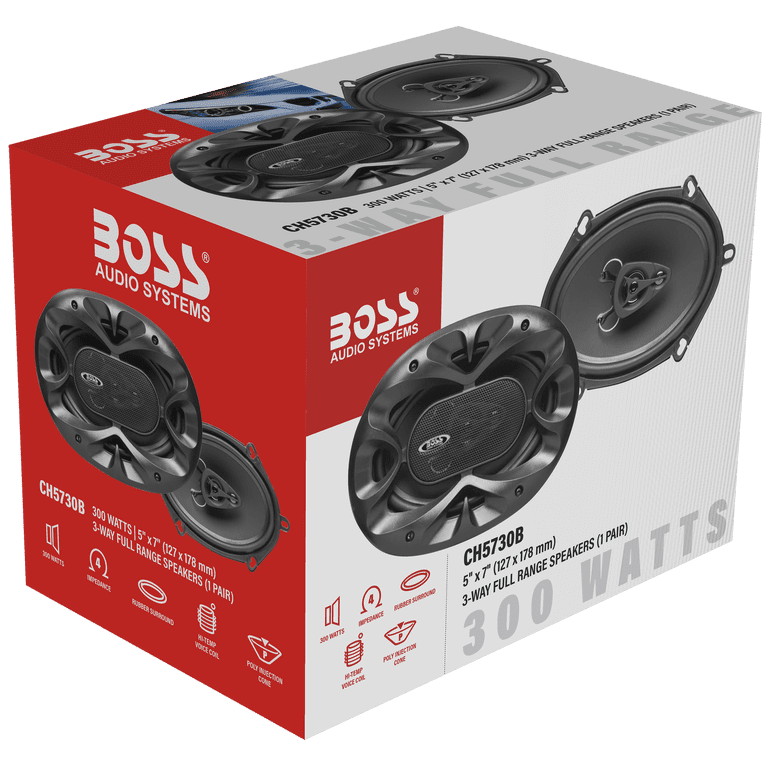 BOSS Audio Systems CH5730B Chaos Series 5 x 7 Inch Car Stereo Door