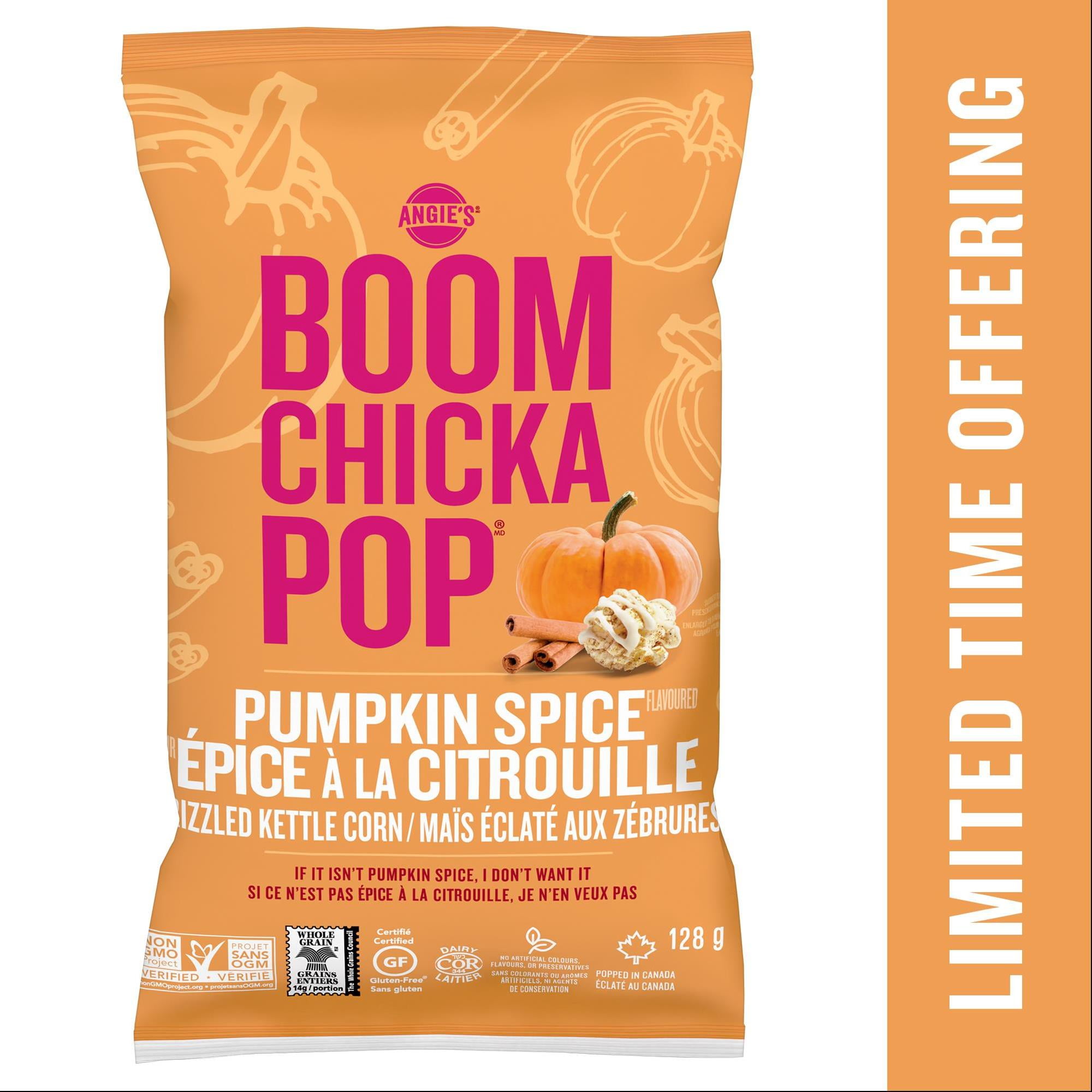 Angie's Pumpkin Spice Popcorn 128g